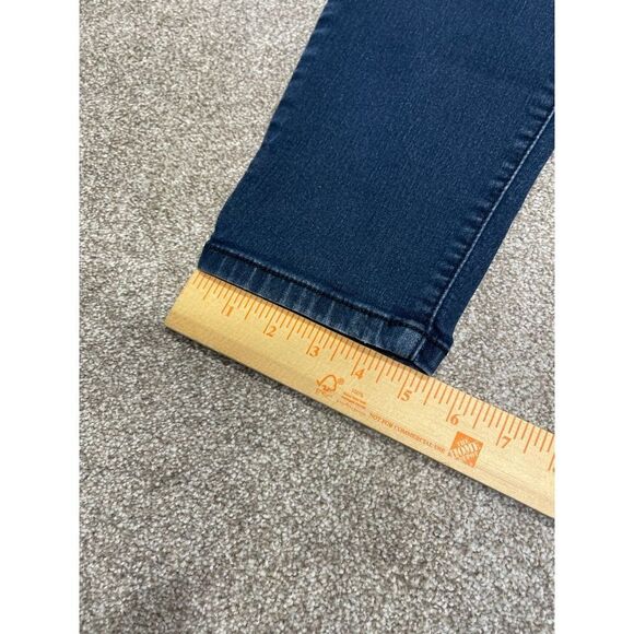 Democracy womens Ab Solution skinny jeans sz 10 9” rise blue jeans stretch denim - Picture 4 of 12